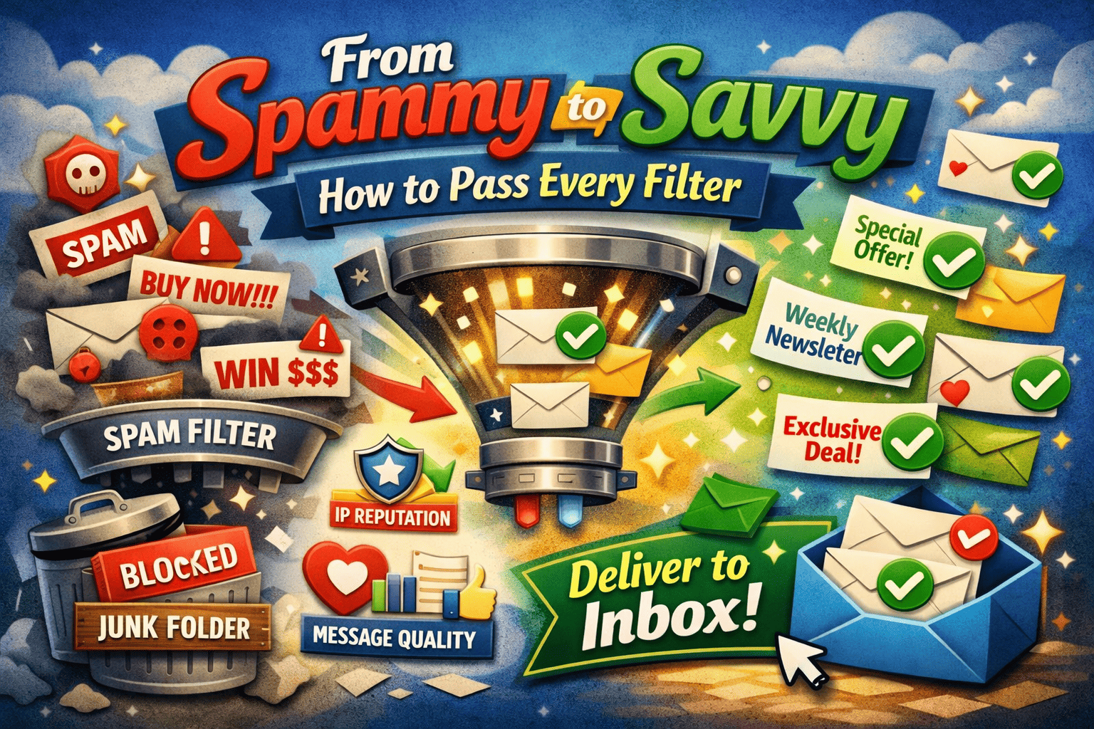 From Spammy to Savvy: How to Pass Every Email Filter